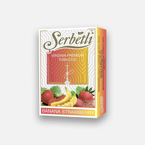 Tobacco Serbetli Banana Strawberry 50g    