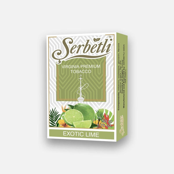 Tobacco Serbetli Exotic Lime 50g    