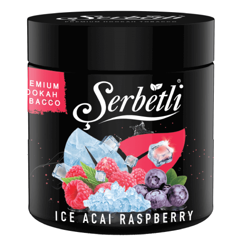 Serbetli Ice Acai Raspberry Hookah Flavor - 