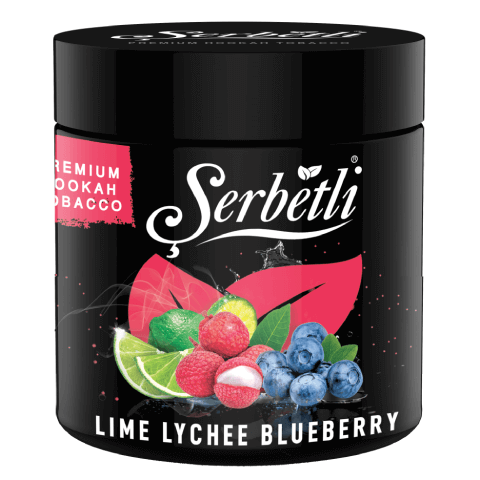 Tobacco Serbetli Lime Lychee Blueberry    
