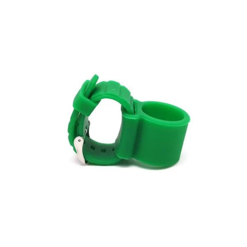 hookah acc Watch Style Silicone Hookah Hose Holder  Green  