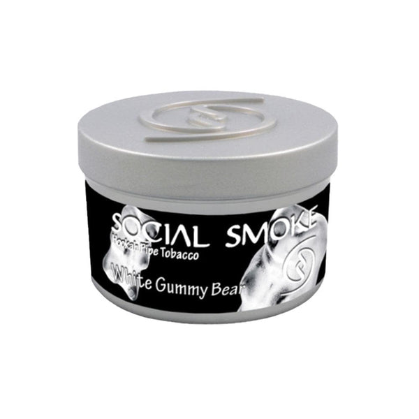 Tobacco Social Smoke White Gummy Bear 250g    