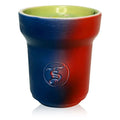 ST Classic Form "Indigo" Phunnel Hookah Shisha Bowl - Blue Red