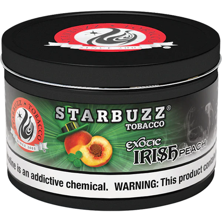 Tobacco Starbuzz Bold Irish Peach Hookah Flavor 250g