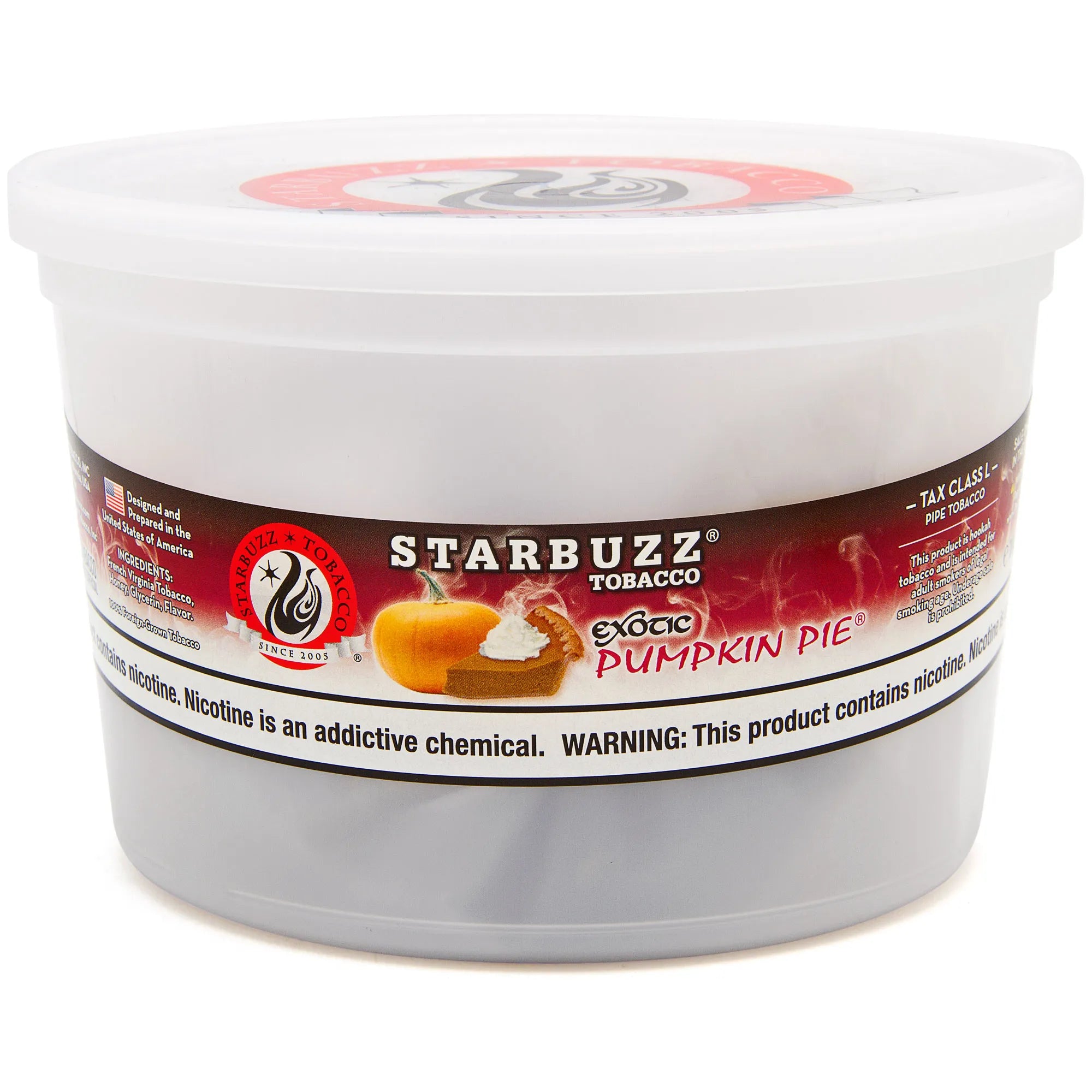 Starbuzz Exotic Pumpkin Pie Hookah Tobacco – Warm & Spicedを購入する