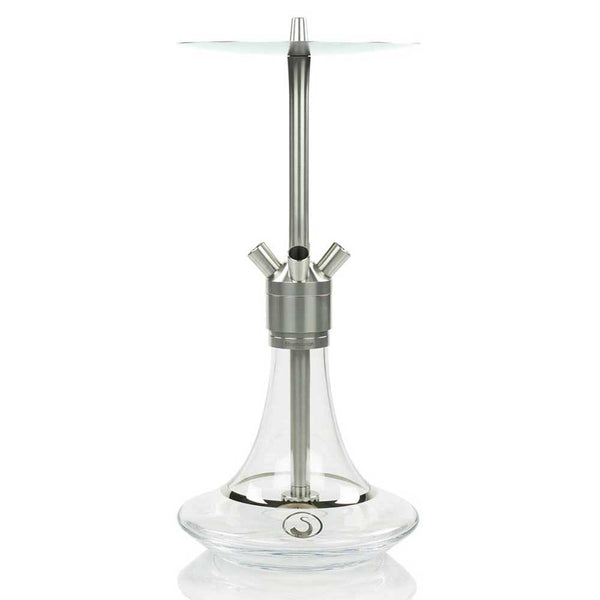 hookah Steamulation Classic Platinum Hookah  Clear  