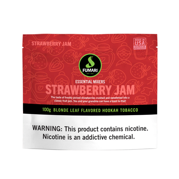Tobacco Fumari Strawberry Jam Hookah Shisha Flavor 100g