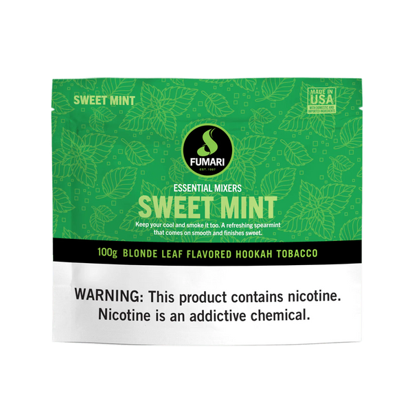 Tobacco Fumari Sweet Mint Hookah Shisha Flavor 100g