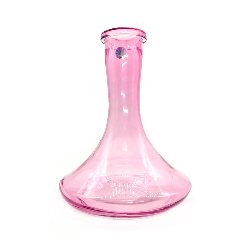 Base Traditional Glass Hookah Base  Pink  