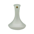 Base Traditional Glass Hookah Base White Matte