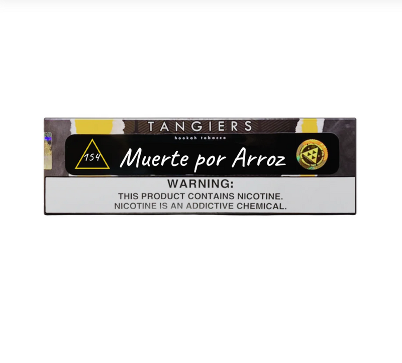 Tobacco Tangiers Muerte Por Arroz Hookah Flavor