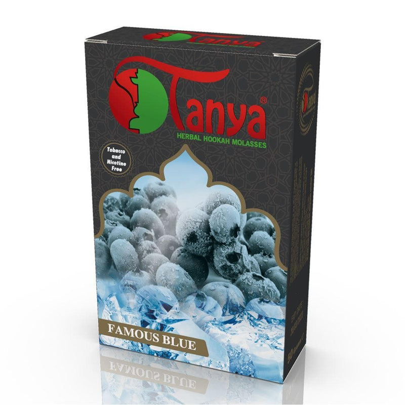 Herbal Shisha Tanya Herbal Shisha  50g Famous Blue 