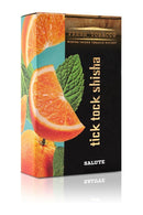 Tobacco Tick Tock Shisha Hookah Flavors Salute (Orange Mint) 100g