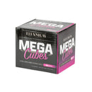 Charcoal Titanium Mega Cubes 27mm Natural Coconut Hookah Coals