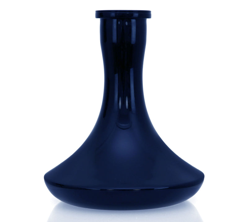 Base Traditional Glass Hookah Base  Dark Blue  