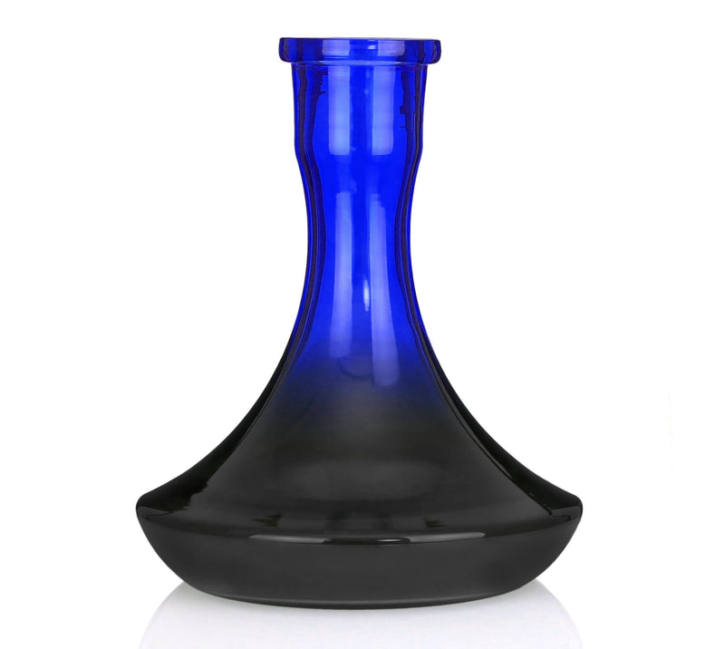 Base Traditional Glass Hookah Base  Blue/Shadow  