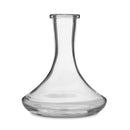 Base Traditional Glass Hookah Base Clear