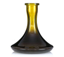 Base Traditional Glass Hookah Base Yellow/Shadow