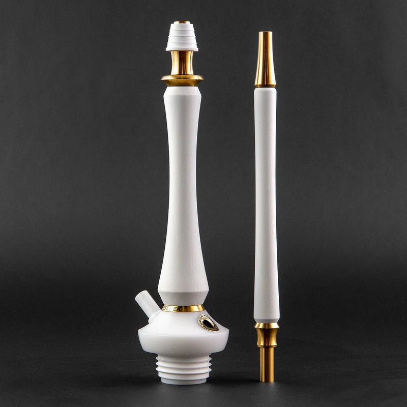 hookah Union Sleek PVD Hookah White