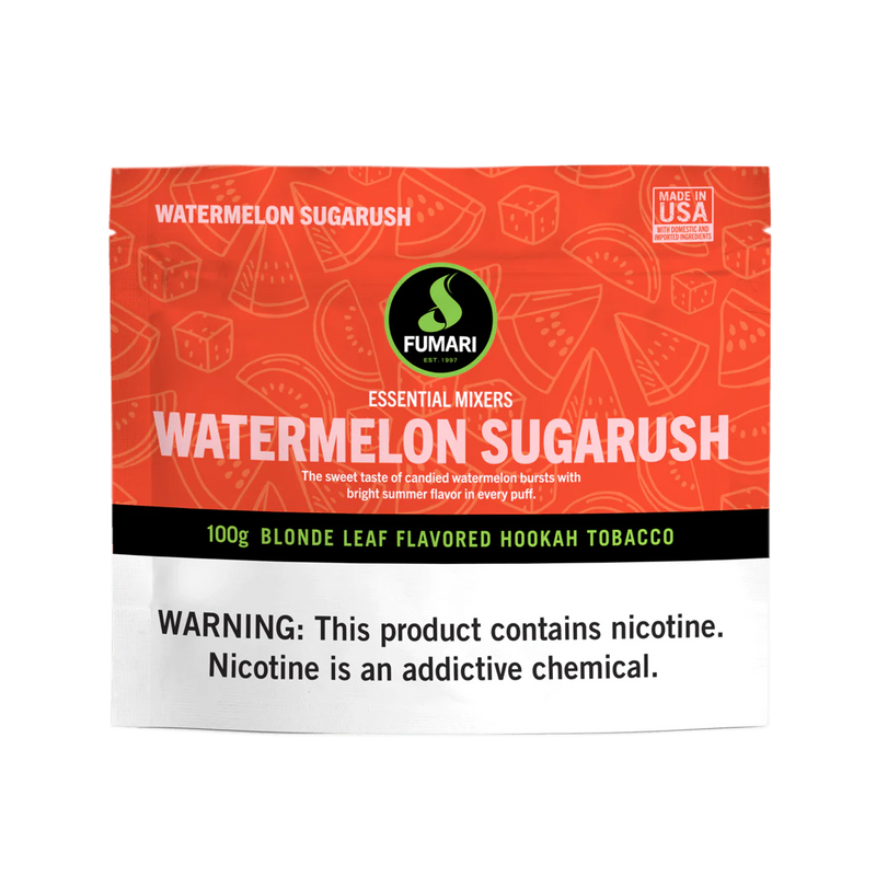 Tobacco Fumari Watermelon Sugarush Hookah Shisha Flavor 100g