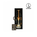 hookah Wookah 24K Gold-Plated Amber Gold Walnut Hookah Set