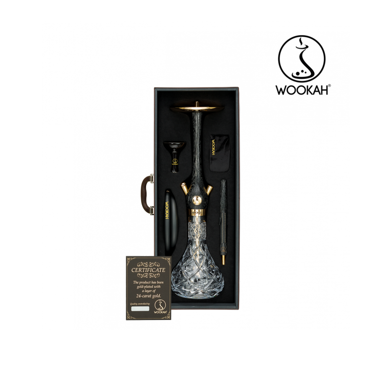 hookah Wookah 24K Gold-Plated Olives Nox Hookah Set