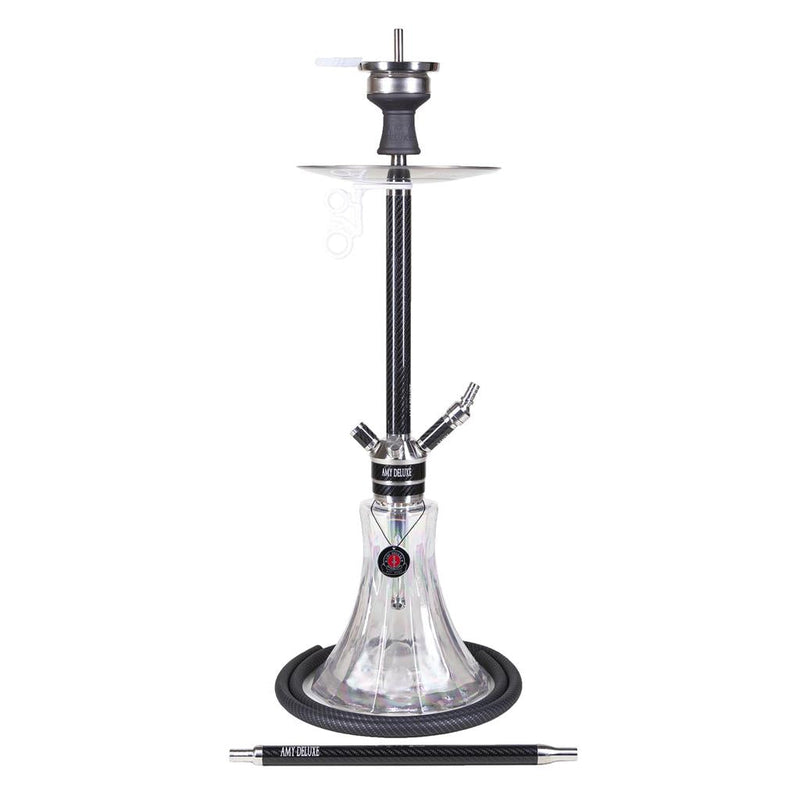 hookah Amy Carbonica Pride R Hookah (SS22.01) Black-Clear Base