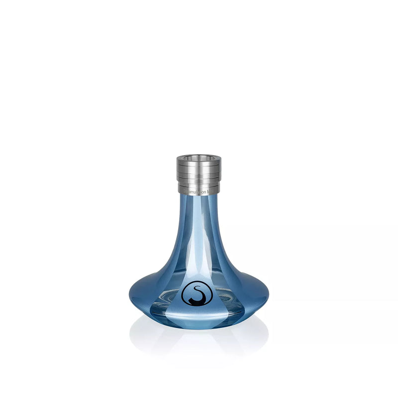 Base Steamulation Mini Gen.II Hookah Base with Steam Click Sky Blue Metallic