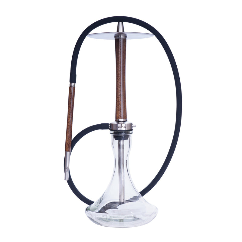 hookah Nube Unique Zebrano Hookah Brown