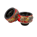 Geometry Dragon Hookah Shisha Bowl - Red Phunnel