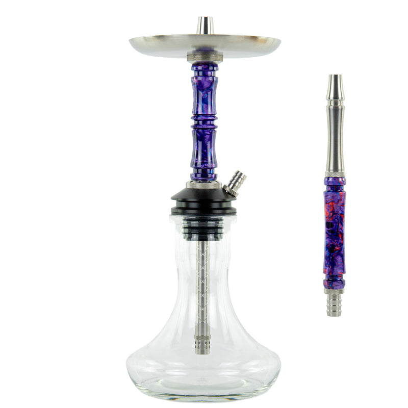 hookah Moze Breeze Two Hookah  Original Purple  