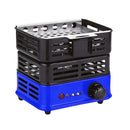 CocoUs Hookah Coal Charcoal Burner 1000W Party Size Blue