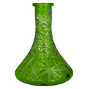 Base Cyril Crystal Cut Hookah Shisha Base Green
