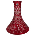 Base Cyril Crystal Cut Hookah Shisha Base Red