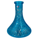 Base Cyril Crystal Cut Hookah Shisha Base Light Blue