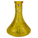Base Cyril Crystal Cut Hookah Shisha Base Yellow