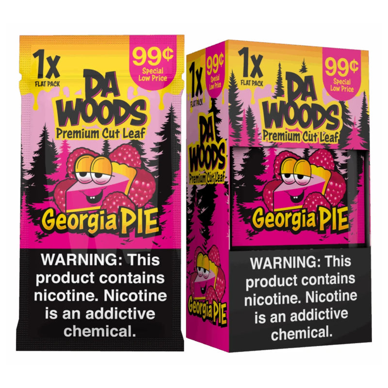 Da Woods Premium Cut Tobacco Leaf pack of 20 Georgia PIE