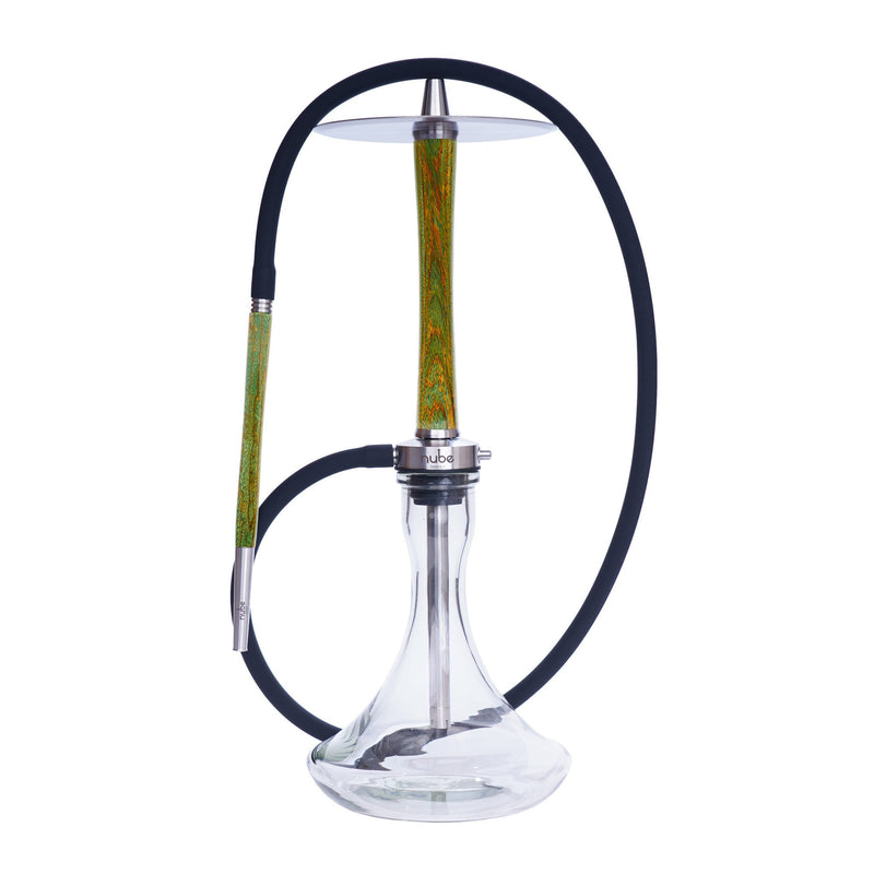 hookah Nube Unique Zebrano Hookah  Green  