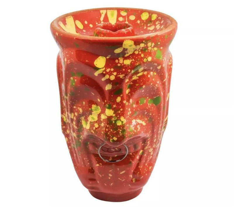 Bowl Harvik Tiki Hookah Bowl  Red  