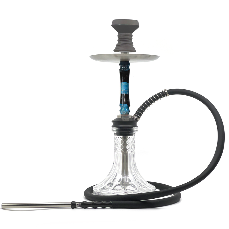 Hookah Starter Pro Set Black/Blue