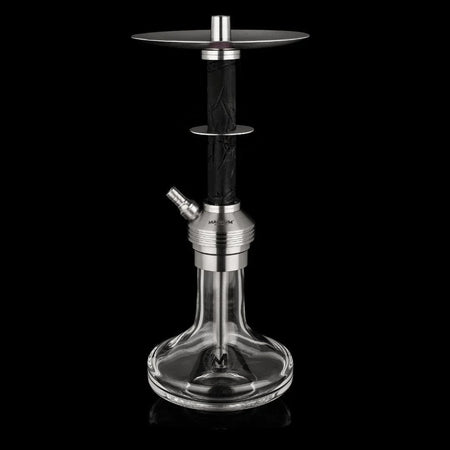 hookah Magnum Drip Hookah  Clear Black Almaz  