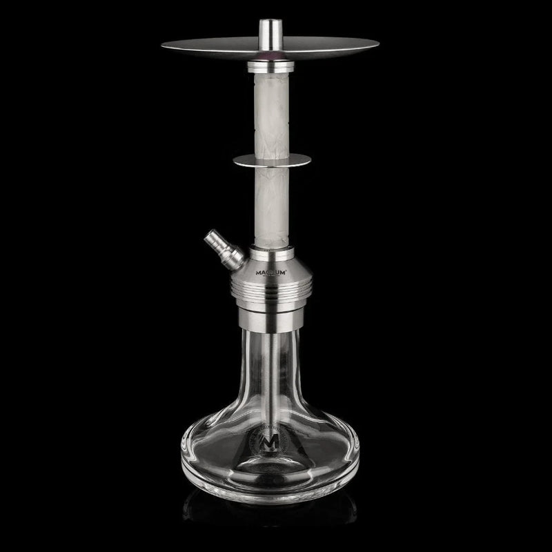 hookah Magnum Drip Hookah  Clear White Almaz  