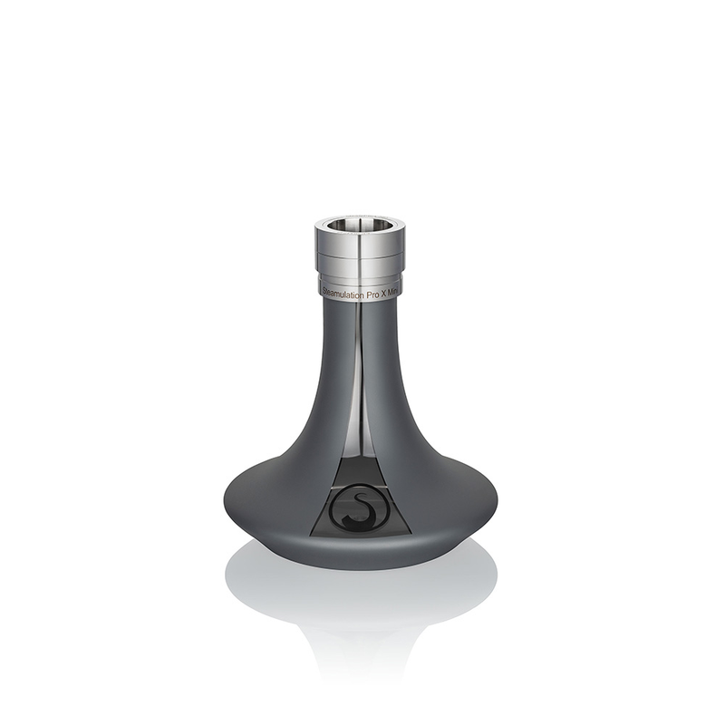 Base Steamulation Pro X Mini Hookah Base with Steam Click Graphit