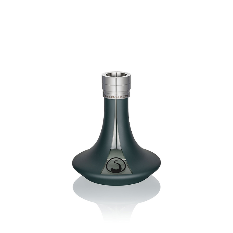 Base Steamulation Pro X Mini Hookah Base with Steam Click Petrol Green Matt