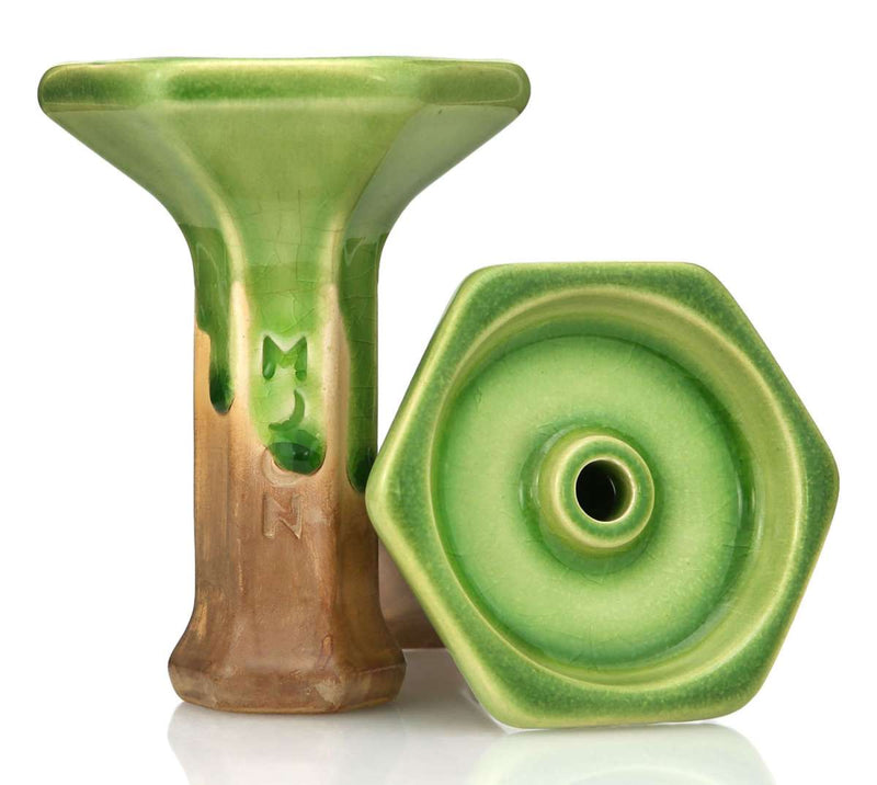 Bowl Moon Grand Phunnel Hookah Bowl  Green Acid  