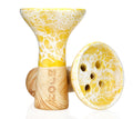 Bowl Moon Killer Hookah Shisha Bowl Marble Yellow