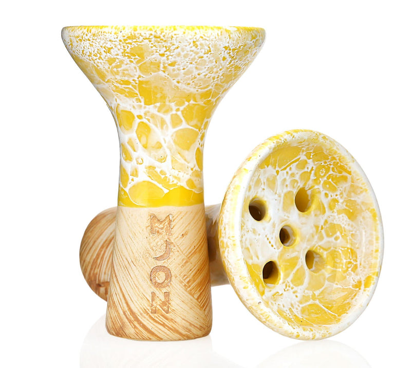 Bowl Moon Killer Hookah Bowl  Marble Yellow  