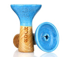 Bowl Moon Phunnel Hookah Shisha Bowl Paloma Blue