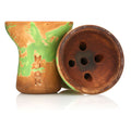 Bowl Moon Turkish Hookah Shisha Bowl Matt Green
