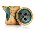Bowl Moon Turkish Hookah Shisha Bowl Tiffany Green